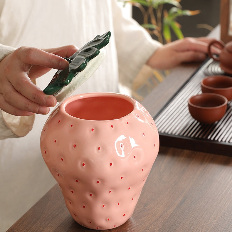 Strawberry Tea Tin